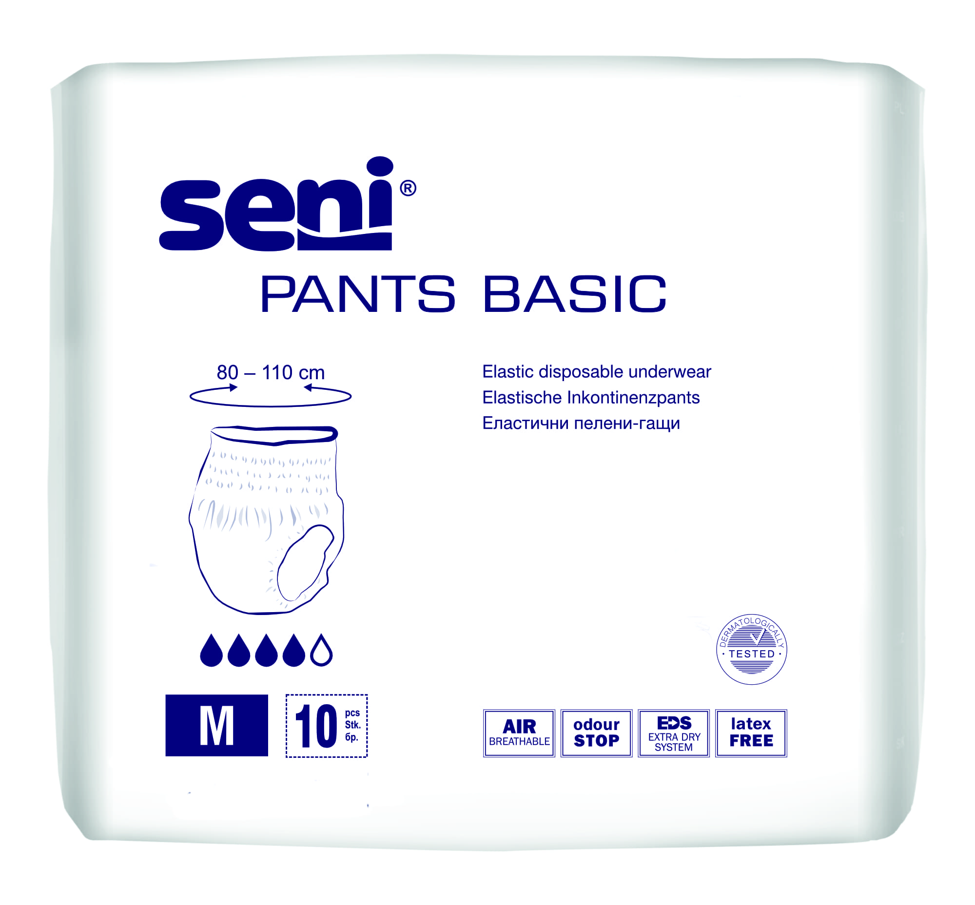 Труси поглинальні для дорослих SENI PANTS BASIC medium.(10 шт.)